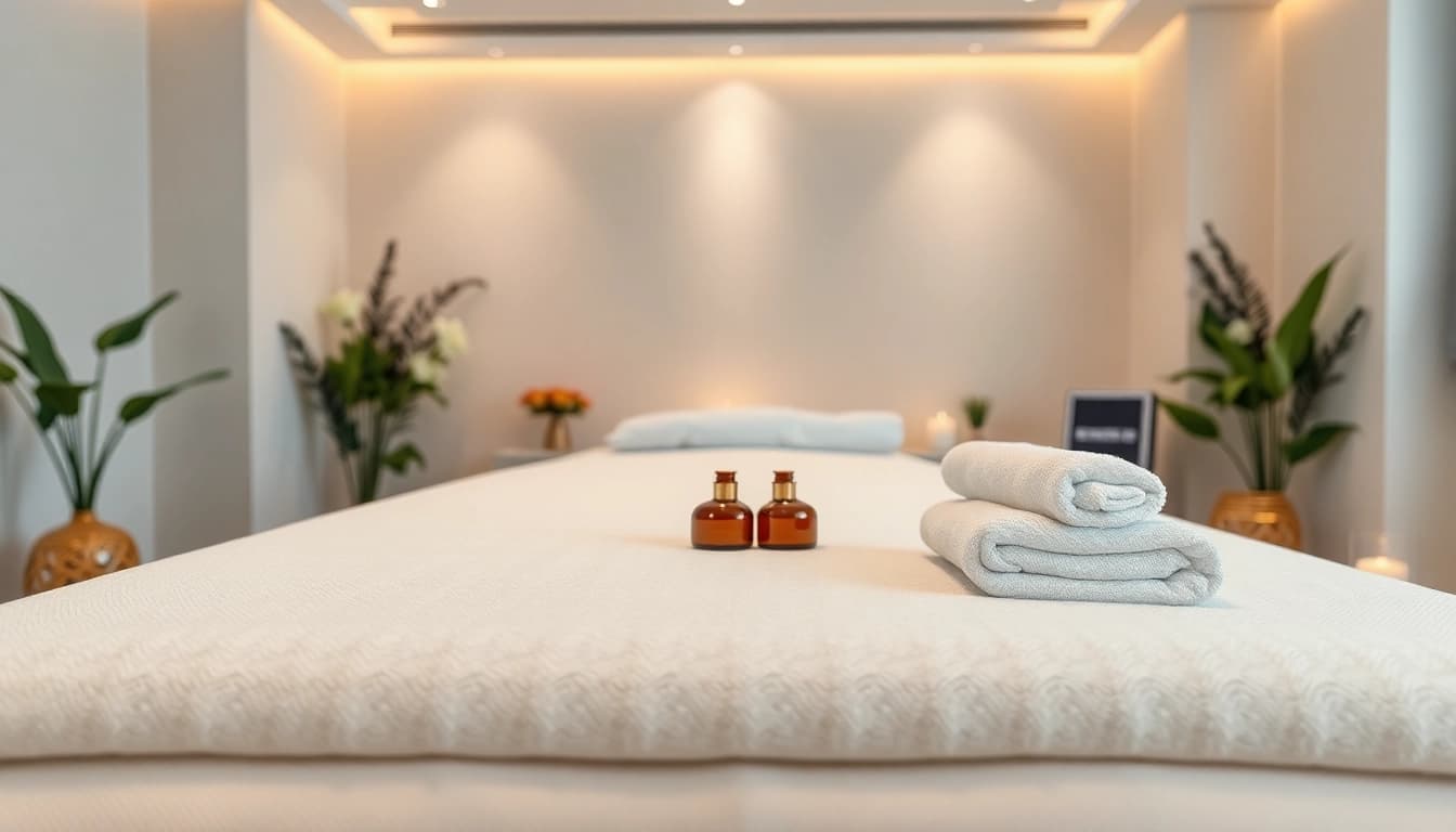 Experience professional 수원출장마사지 in a tranquil home environment with soothing elements.