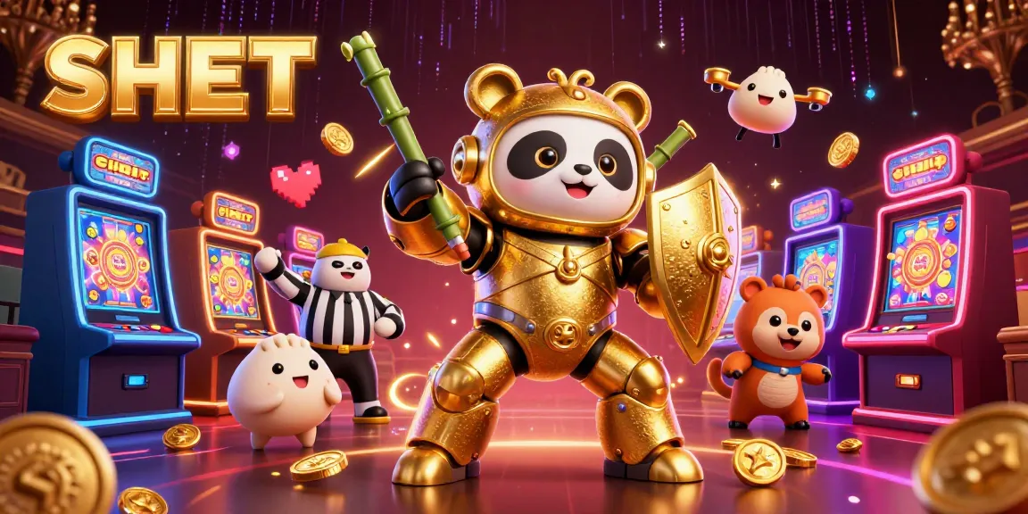 Engage in the thrilling SH BET casino experience with dynamic golden panda action and vibrant slot machines.