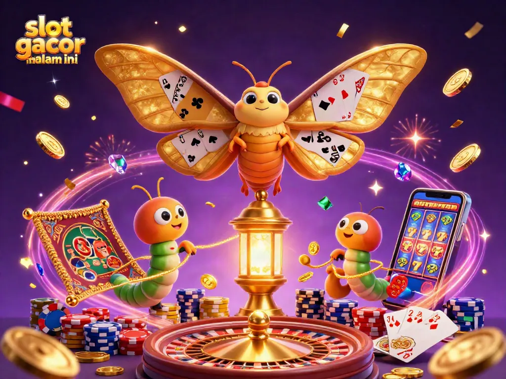 Mainkan slot gacor malam ini dengan ilustrasi 3D gemerlap penuh karakter kasin