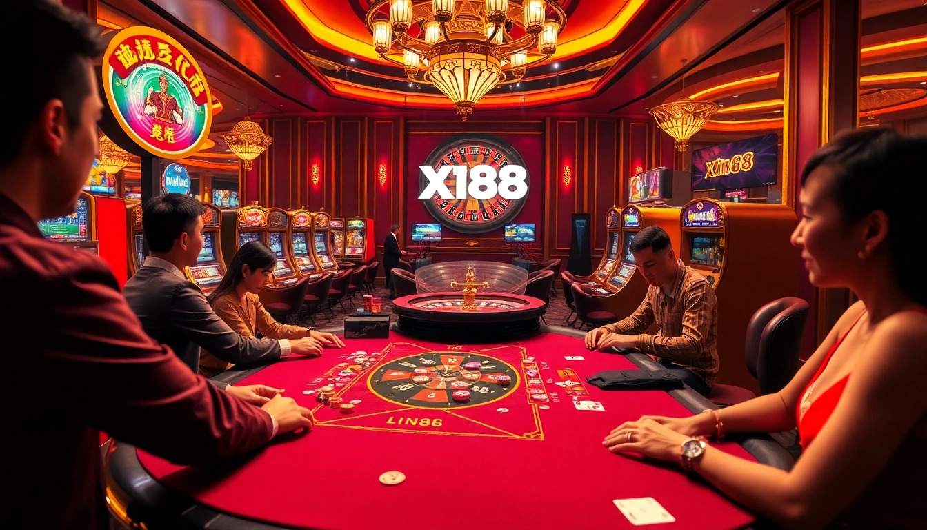 Experience the thrill of winning at Xin88 with engaging poker games and vibrant casino ambiance.