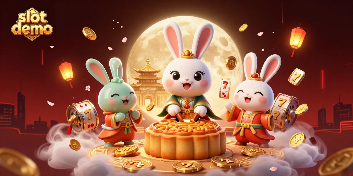 Mainkan slot demo dengan karakter unik dan simbol keberuntungan dalam ilustrasi yang menarik.
