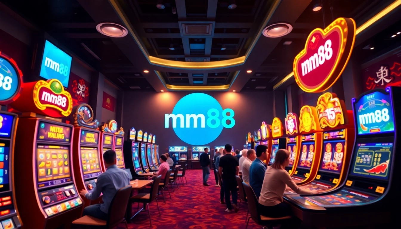 Experience the excitement of online gaming at mm88, featuring vibrant casino games and a welcoming atmosphere.