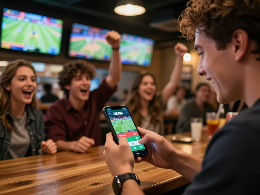 Engaging in sports betting on the May88 app creates thrilling moments for players.