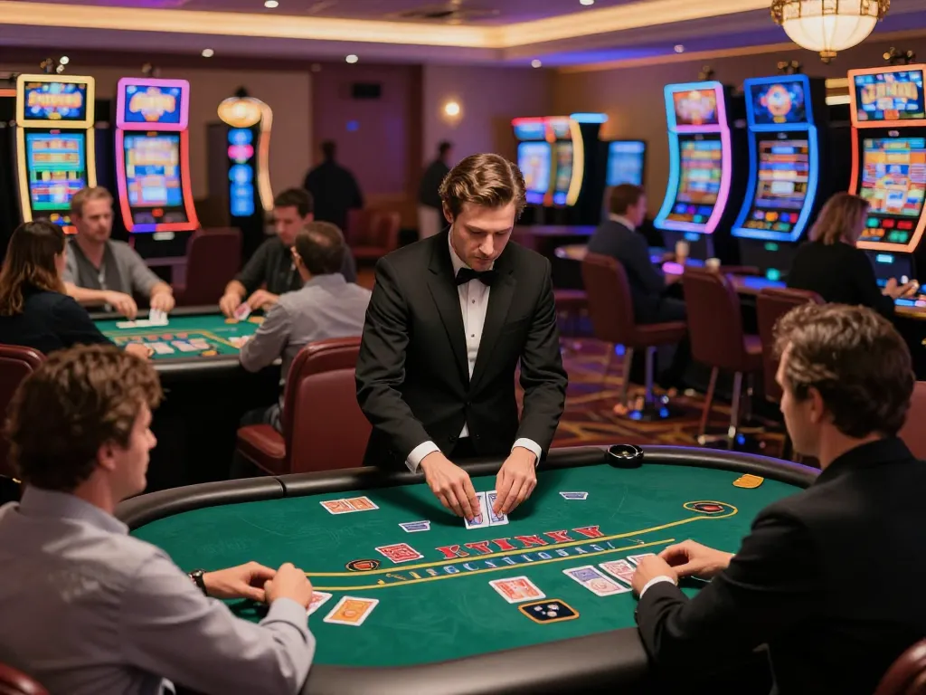 Players enjoying thrilling blackjack games at RR88 casino, showcasing exciting gameplay and a vibrant atmosphere.