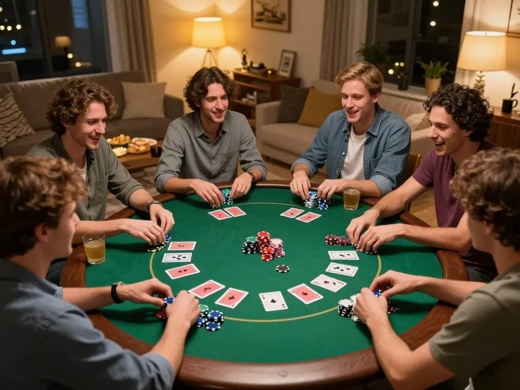 Cakhiatv hosts exciting home poker nights where friends play and strategize together.