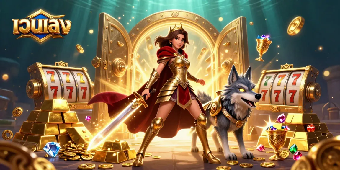 Engage with thrilling เว็บตรง casino adventures featuring slot reels and vibrant treasures.