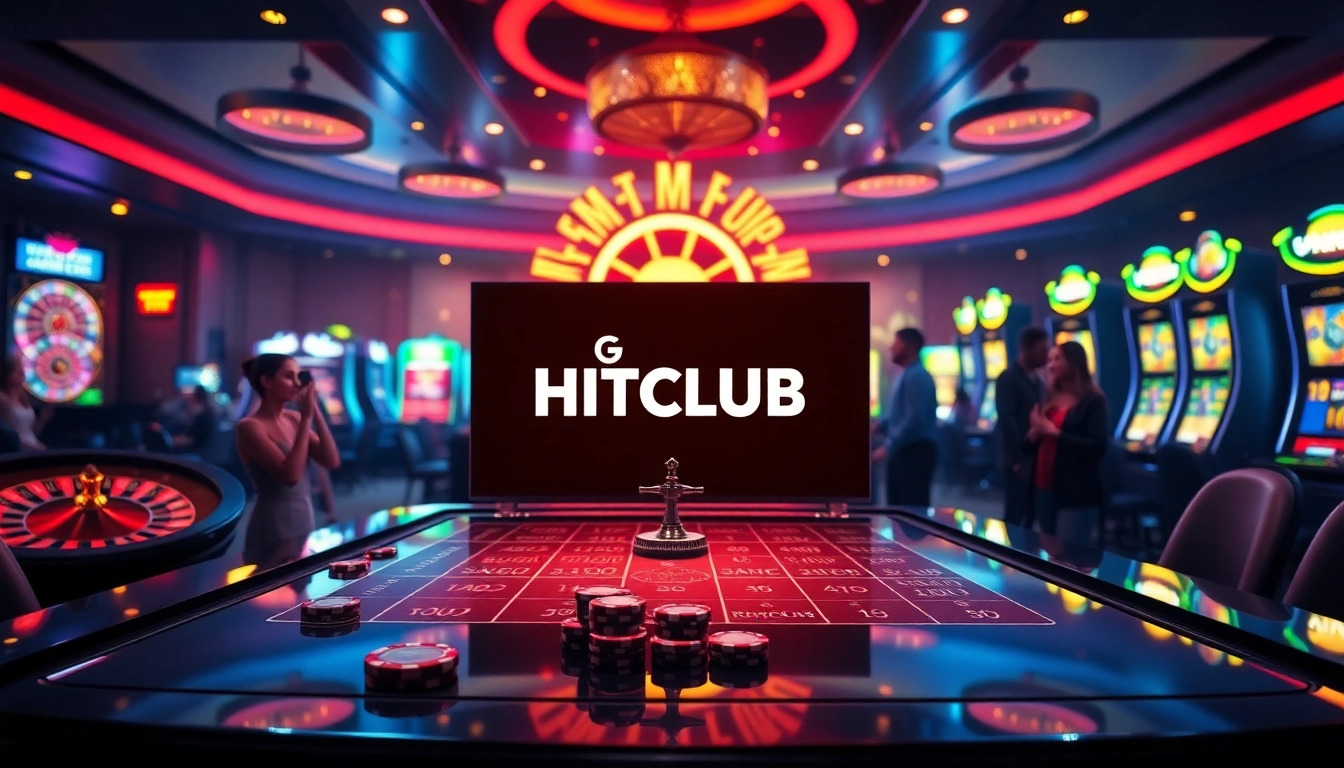 Experience the excitement of Game HITCLUB with engaging casino visuals and thrilling gameplay.