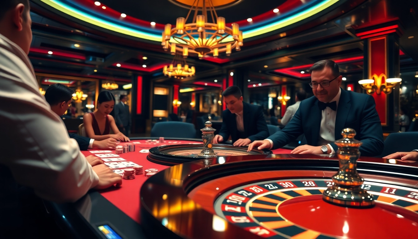 Engaged players enjoying the thrilling atmosphere of uu 88 at a poker table.