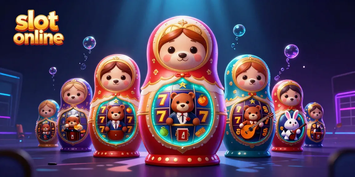 Memenangkan jackpot di slot online dengan suasana casino penuh warna dan karakter menarik yang siap menghibur.