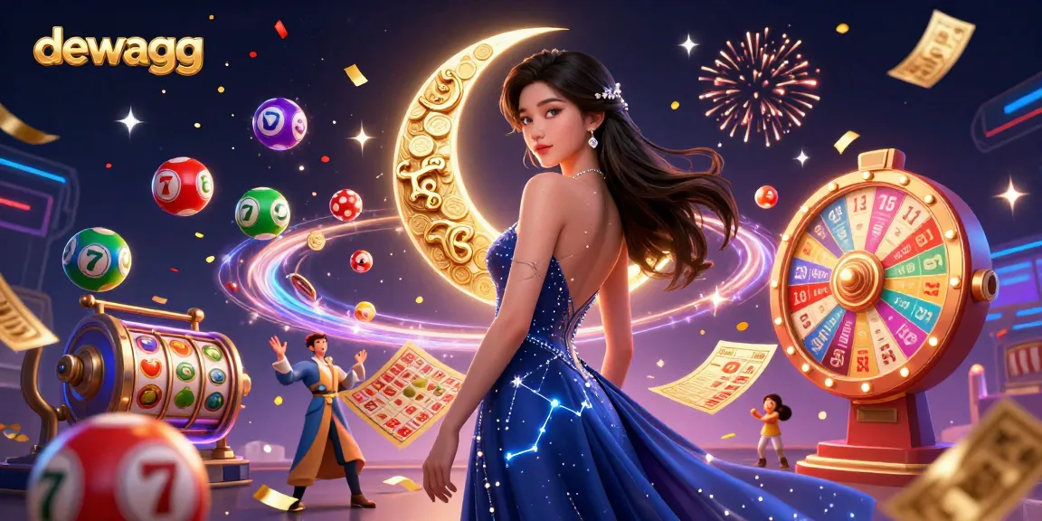 Spin the jackpot with dewagg, featuring Asian elegance and exciting lottery elements.