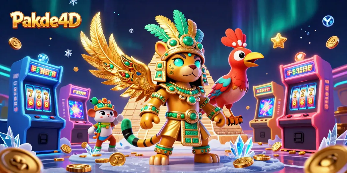 Experience thrilling gameplay with Pakde4D's vibrant casino elements, detailed characters, and immersive atmosphere.