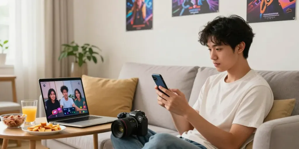 Engaging mobile gaming experience with Rumble Rummy on a smartphone.