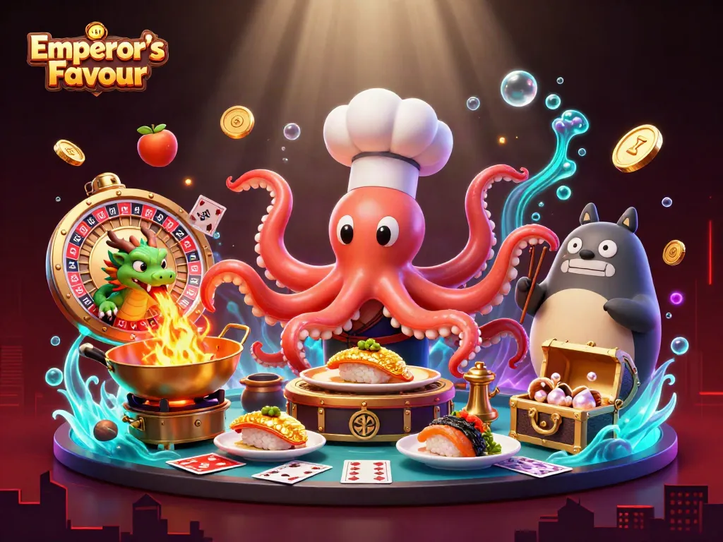 การเล่นเกมส์สล็อต Emperor’s Favour พร้อมด้วยภาพลักษณ์ของการเล่นสล็อตที่น่าดึงดูดใจ