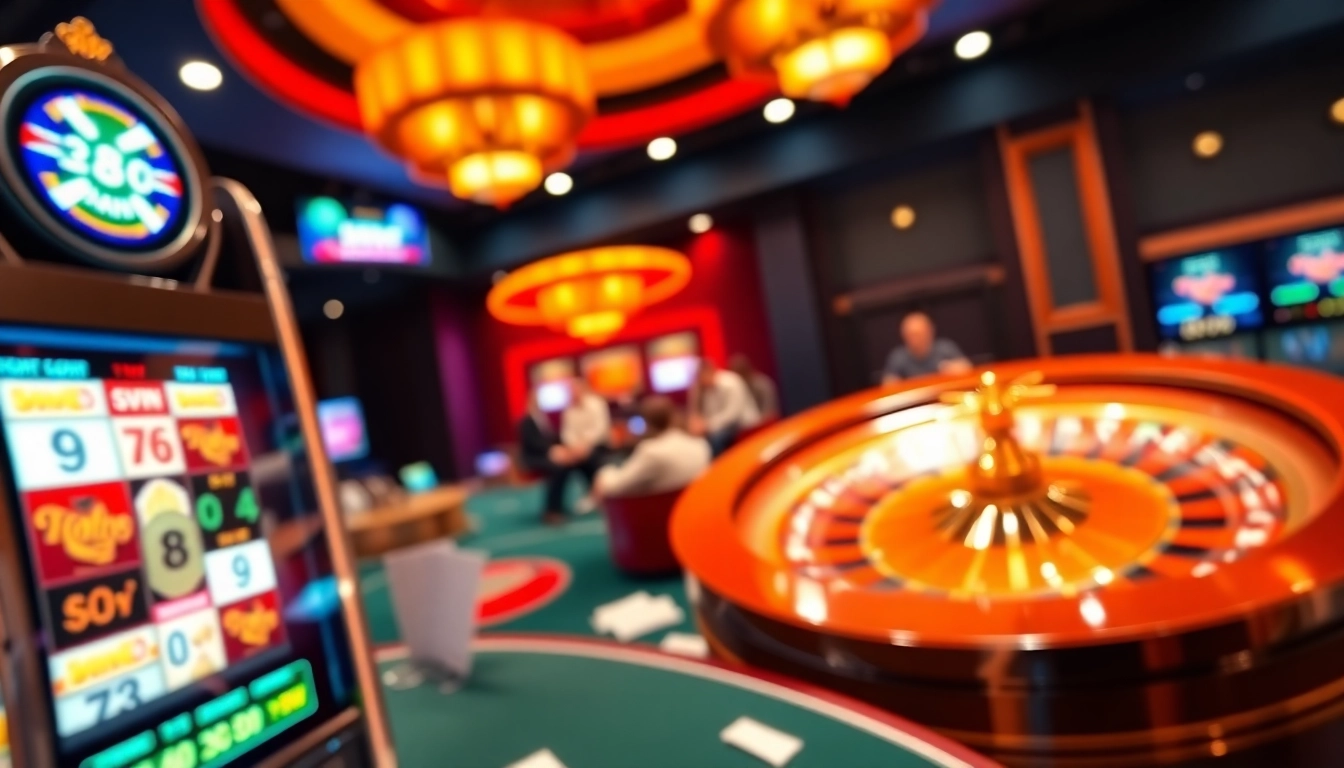 Experience the excitement of gambling with LEGO138 daftar, featuring winning slot machines and colorful chips.