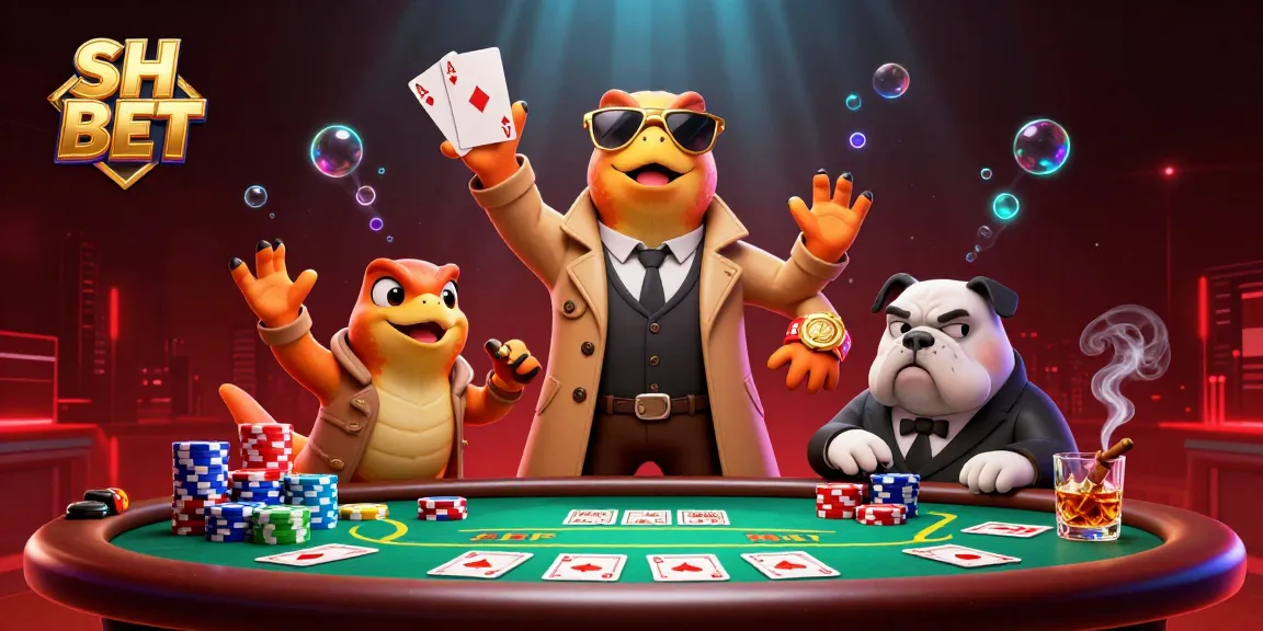 SH BET raptors hilariously try to enter VIP casino lounge with vibrant poker elements.