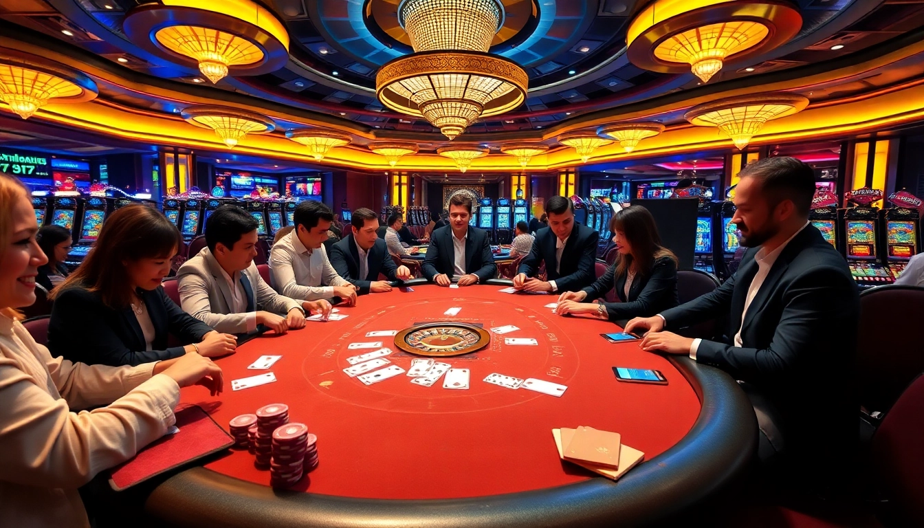 Experience the thrill of casino gaming at sx88.com with poker chips and roulette wheels.