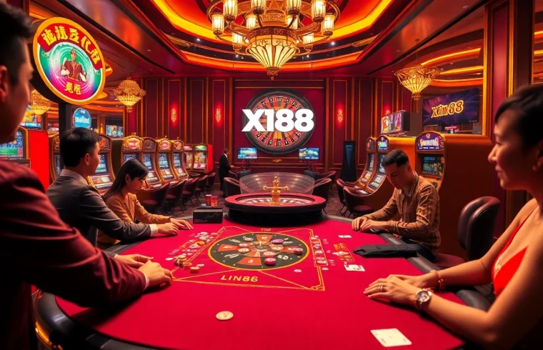 Experience the thrill of winning at Xin88 with engaging poker games and vibrant casino ambiance.