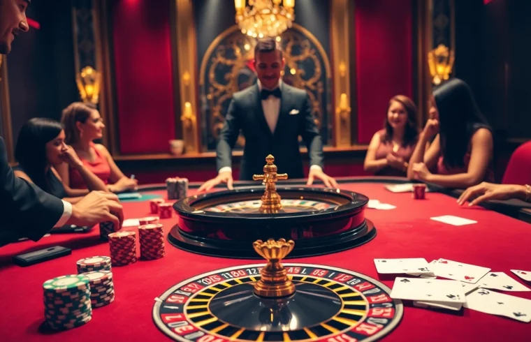 Experience the thrill of poker at the Okking casino table with exciting gameplay.