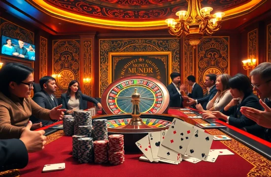 The hidden wiki site showcases an exciting casino scene with high-stakes poker action and vibrant roulette.