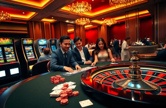 Experience the excitement of dn 88 with vibrant poker chips and captivating slot machines.