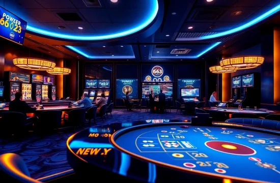Engaging online gaming scene at 66 23 showcasing casino excitement with elegant design.