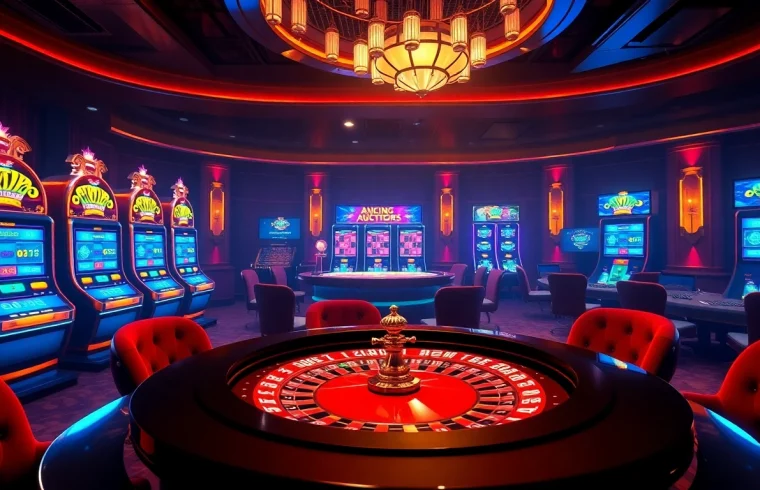 Experience thrilling gameplay on lego138 daftar with vibrant slot machines and elegant casino ambiance.