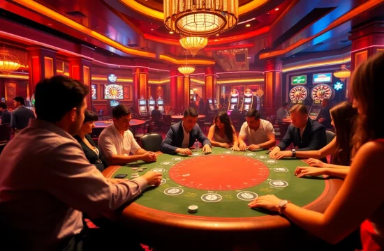 Experience the excitement of C168 GAME with players at a stylish casino table.