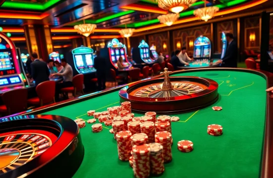 Experience luxury gambling at rr88 com with vibrant slot machines and roulette tables.