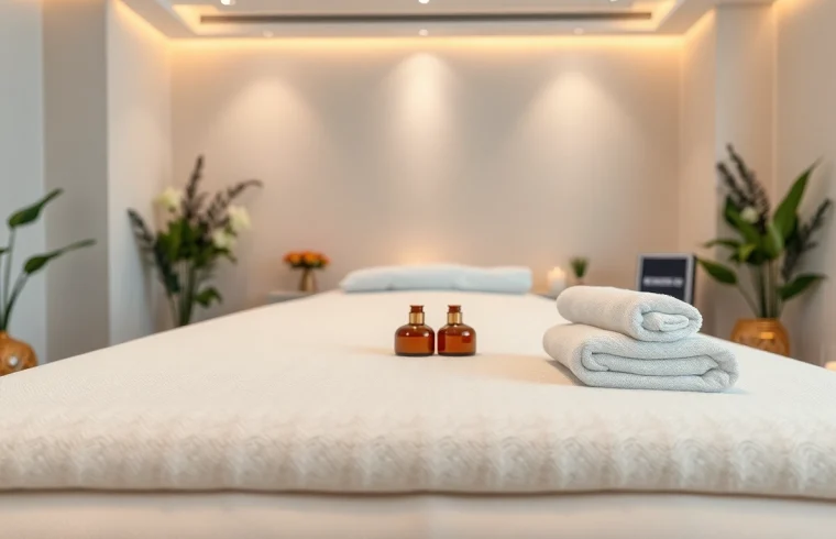 Experience professional 수원출장마사지 in a tranquil home environment with soothing elements.