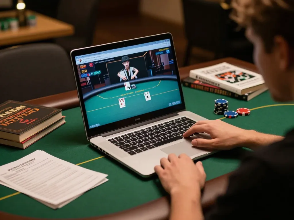 Engaging poker gameplay experience at 88aa with strategy notes surrounding the setup.